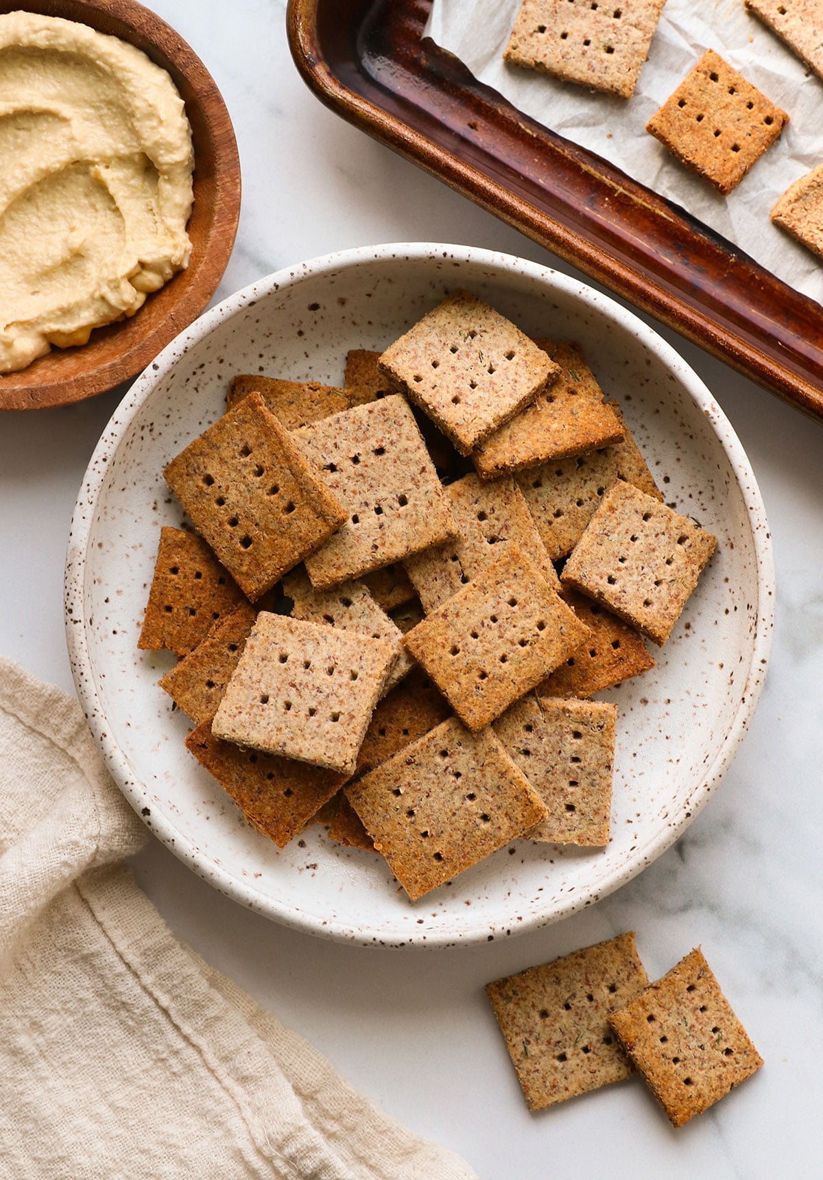 Don't Waste Leftover Pulp! Easy Vegan Paleo Crackers
